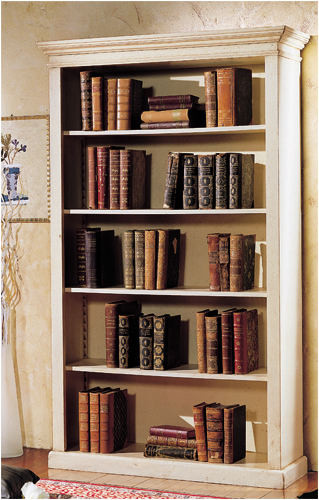 Libreria country bianca