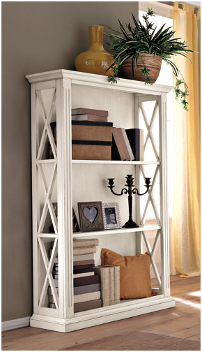 Libreria country a scaffale Libreria country a scaffale