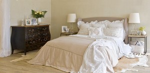 Letto in stile country